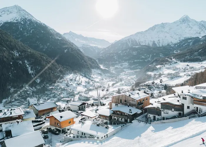 Aparthotel Gruenwald Und Mit Pool Sölden
